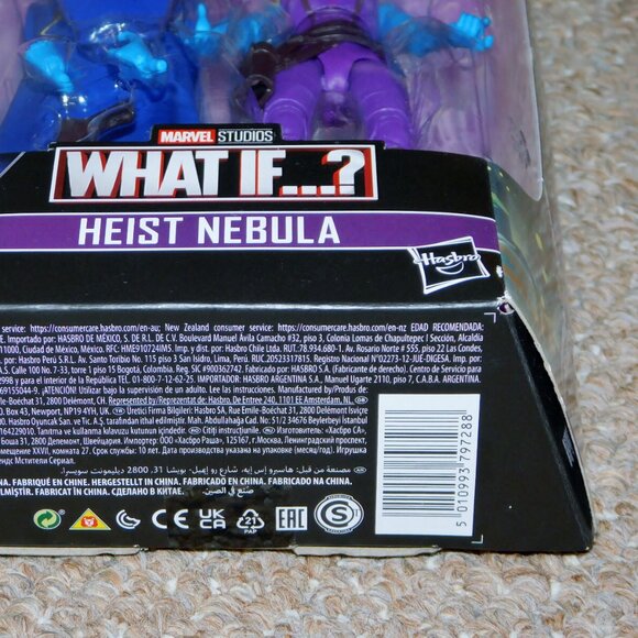 2021 Hasbro Marvel Legends 6" What If? Heist Nebula MIB New BAF The Watcher - Picture 10 of 12